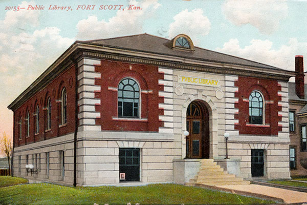 1908 Fort Scott Public Library Postcard